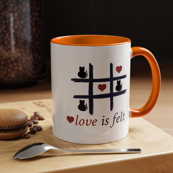 Tic Tac Cat Coffe Mug
