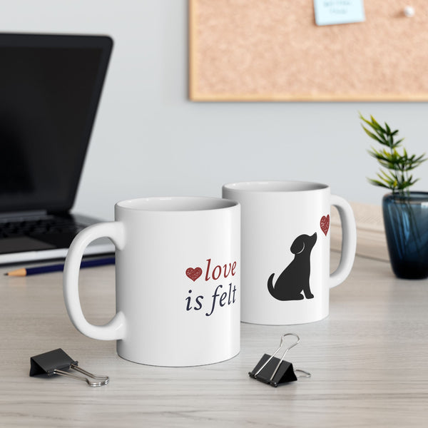 Dog Heart Mug - WP