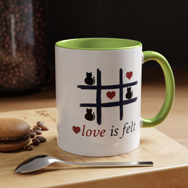 Tic Tac Cat Coffe Mug