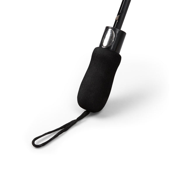 Foldable Umbrella — 'Love Is Felt' Heart & Cat Graphic