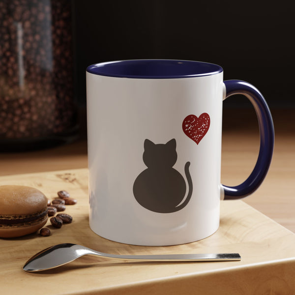 Cat Lover Coffee Mug - Kitty Ceramic Mug