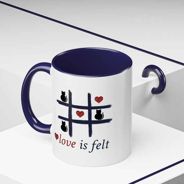 Tic Tac Cat Coffe Mug