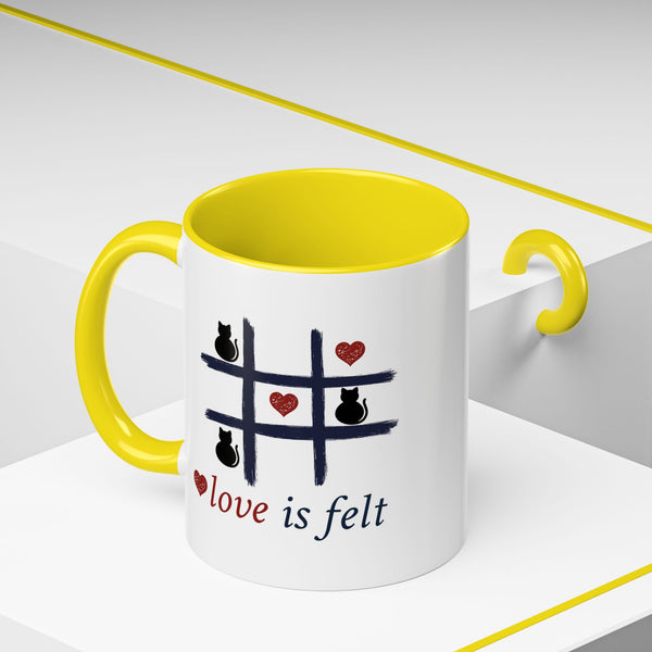 Tic Tac Cat Coffe Mug