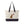 Golden Dog & Heart Zippered Canvas Tote