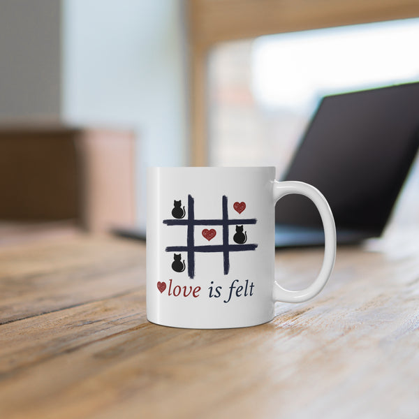 Tic Tac Cat Mug