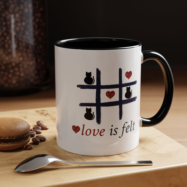Tic Tac Cat Coffee Mug