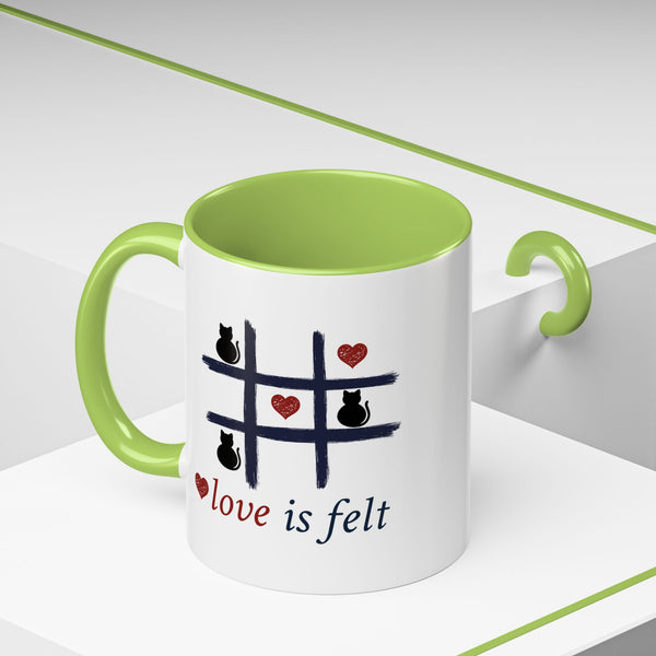 Tic Tac Cat Coffe Mug