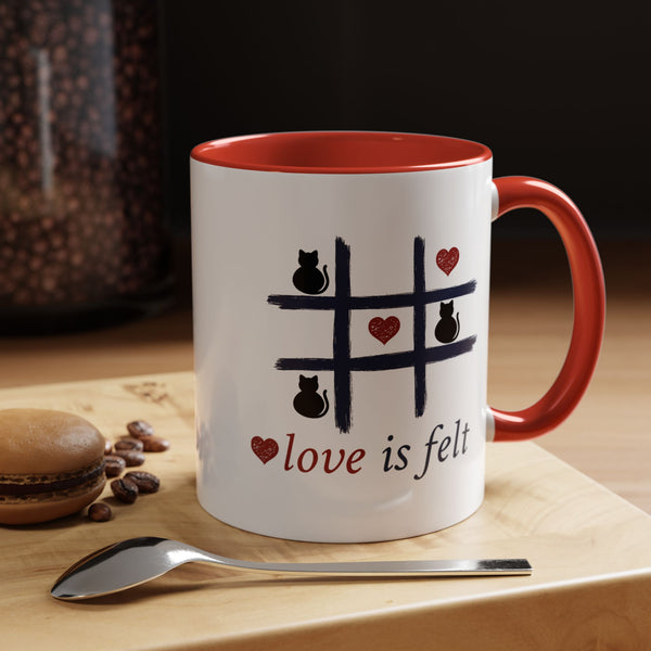 Tic Tac Cat Coffee Mug
