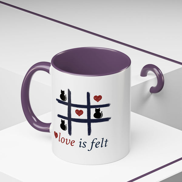 Tic Tac Cat Coffe Mug