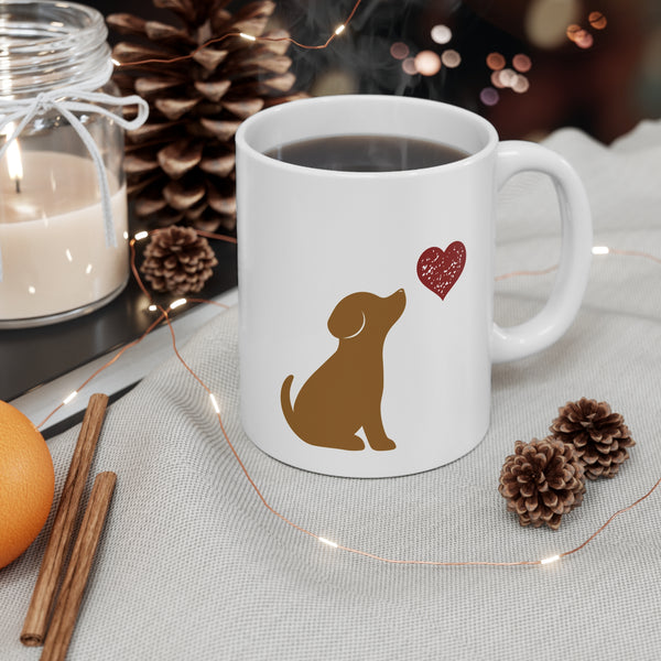 Golden Dog Mug