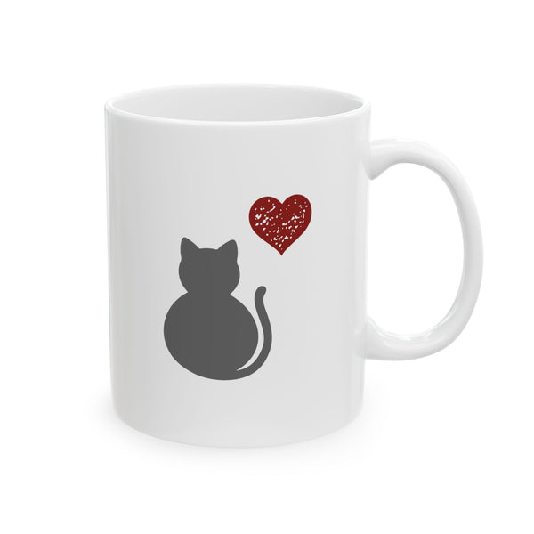 Cat Heart Mug