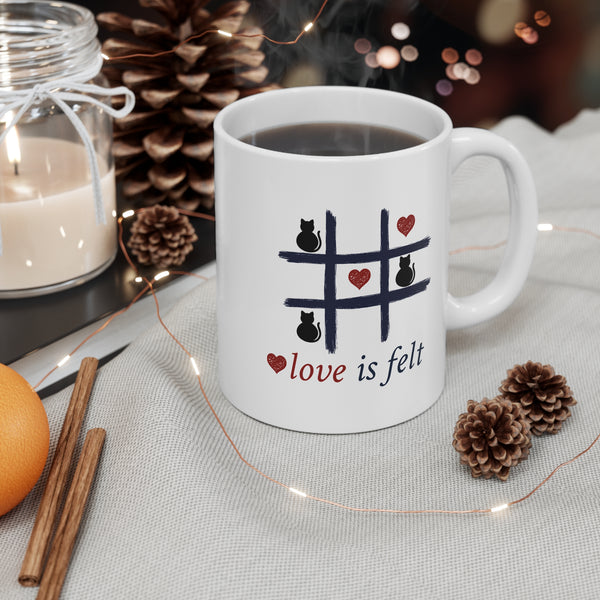 Tic Tac Cat Mug