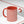 Red Stripes with Black Dog Mug