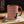 Red Stripes with Black Dog Mug