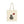 Grey Cat and Heart Cotton Canvas Tote Bag