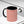 Red Stripes with Black Dog Mug