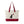 Dog & Heart Zippered Canvas Tote
