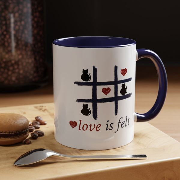 Tic Tac Cat Coffee Mug