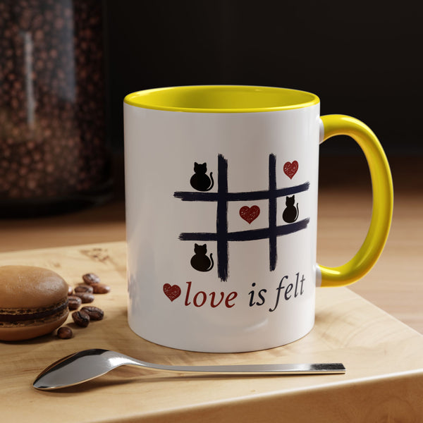 Tic Tac Cat Coffe Mug