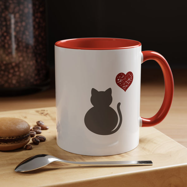 Cat Lover Coffee Mug - Kitty Ceramic Mug