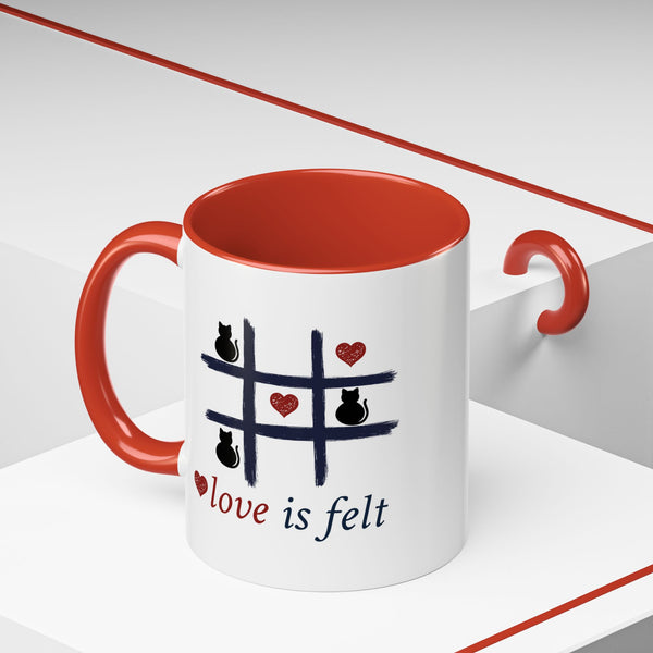 Tic Tac Cat Coffe Mug
