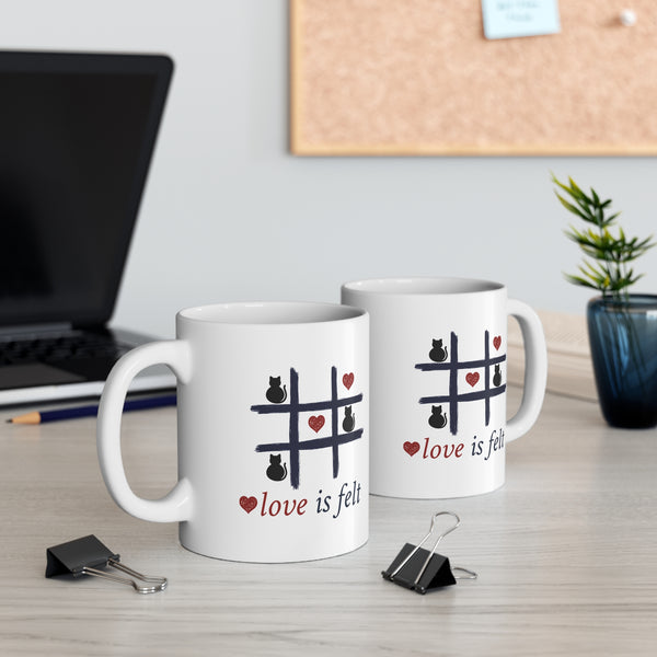 Tic Tac Cat Mug