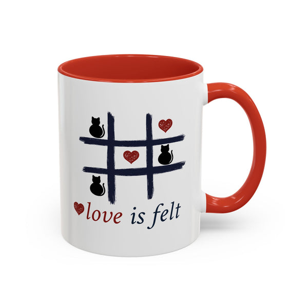 Tic Tac Cat Coffee Mug