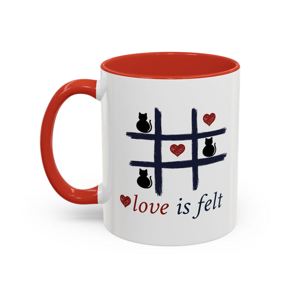 Tic Tac Cat Coffee Mug