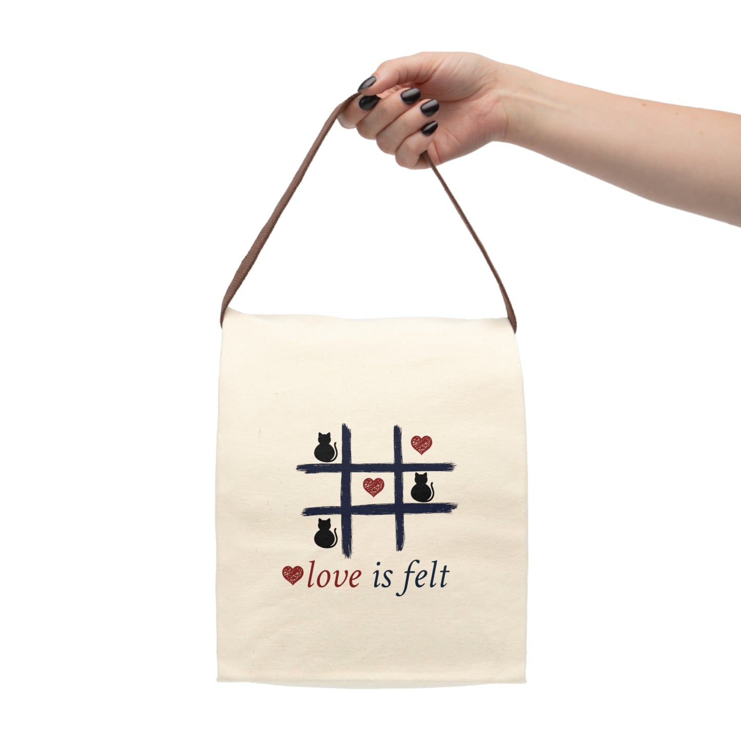 Tic Tac Cat Lunch Bag