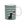 Striped Green Dog and Heart Ceramic Mug — 11oz Coffee Cup