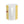 Yellow Striped Ceramic Mug with Heart Accent — Cute Coffee Tea Cup (11oz, 15oz)