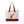 Golden Dog & Heart Zippered Canvas Tote