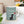 Striped Green Dog and Heart Ceramic Mug — 11oz Coffee Cup