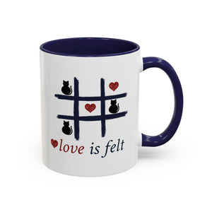 Tic Tac Cat Coffee Mug