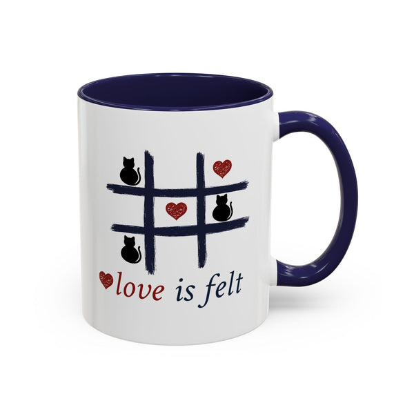 Tic Tac Cat Coffee Mug