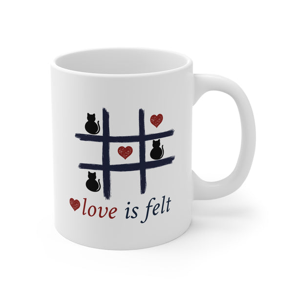 Tic Tac Cat Mug