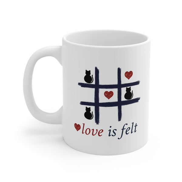 Tic Tac Cat Mug