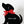 A black felt dog-shaped coaster with a red ribbon bow around its neck and the white text 'love is felt' on its side, set against a plain light gray background.