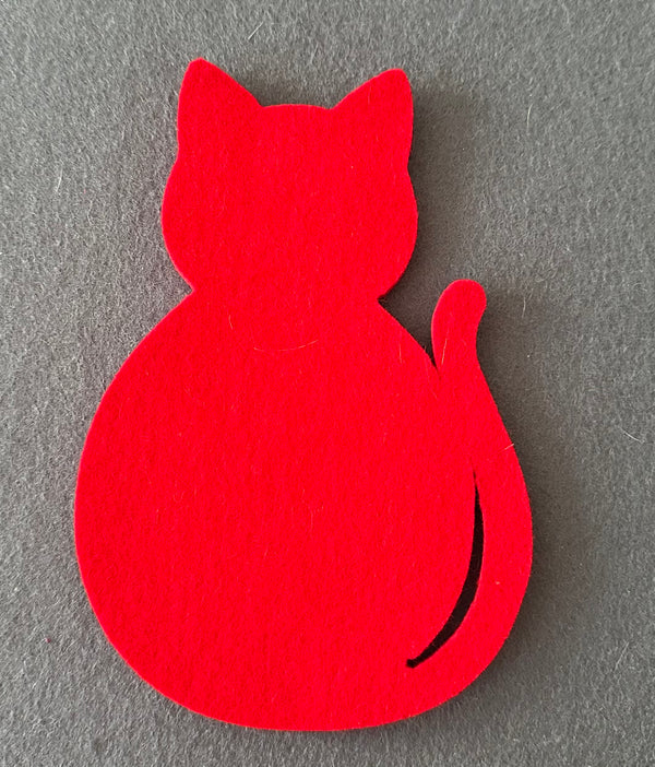 Cat Coasters set of 4; Wholesale Pack of 10 sets