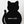 A black felt cat-shaped coaster viewed from the back, featuring the white printed text 'love is felt' with a small heart icon, set against a plain light gray background.